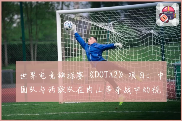 世界电竞锦标赛《DOTA2》项目：中国队与西欧队在肉山争夺战中的视野布控对比
