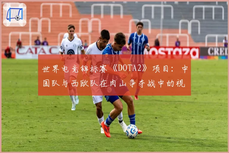 世界电竞锦标赛《DOTA2》项目：中国队与西欧队在肉山争夺战中的视野布控对比