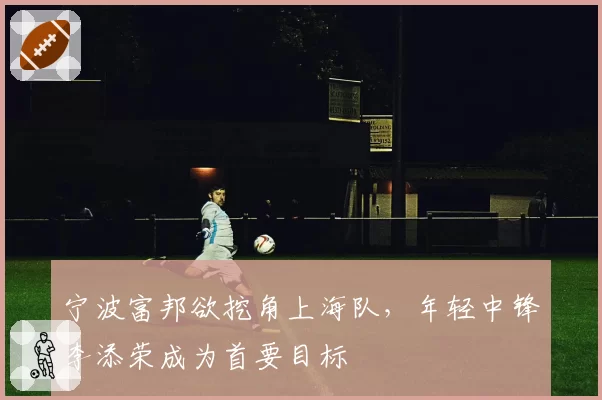 宁波富邦欲挖角上海队，年轻中锋李添荣成为首要目标