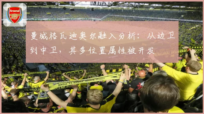 曼城格瓦迪奥尔融入分析：从边卫到中卫，其多位置属性被开发
